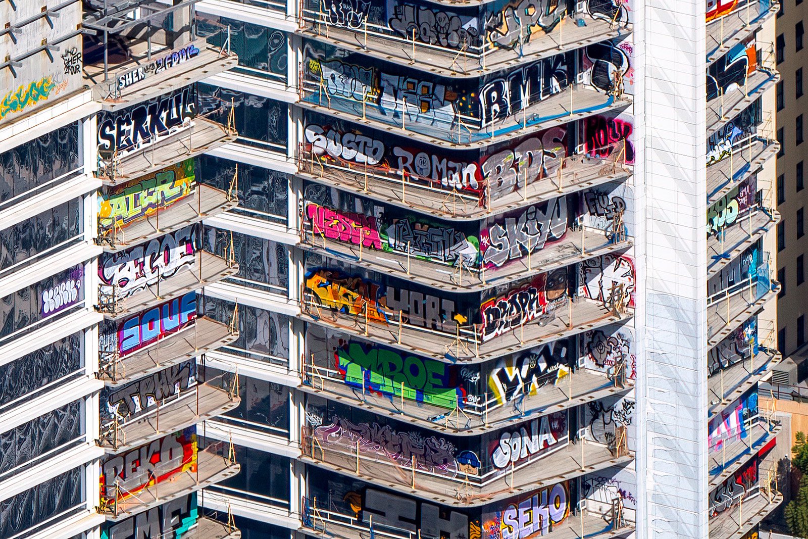 3 Buildings in Downtown Los Angeles