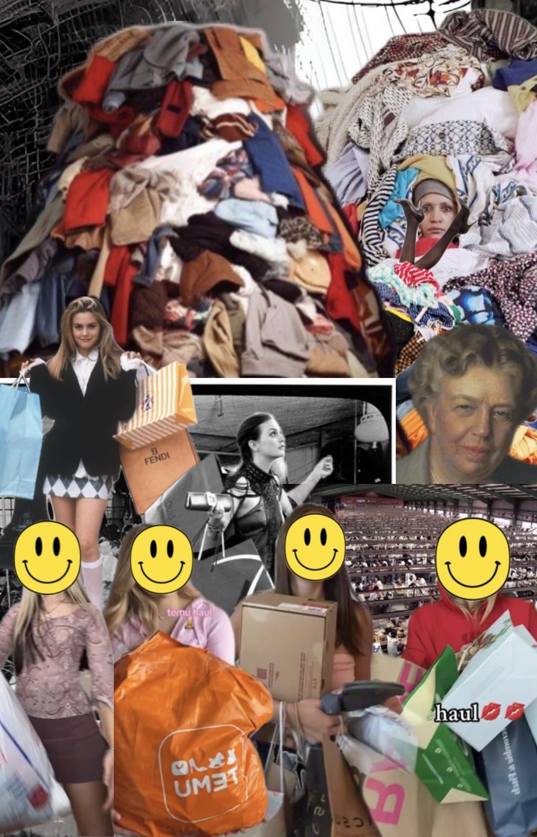 New Clothes, Old Clothes, Piles of Waste, and the Inescapable Commercialization of Necessities